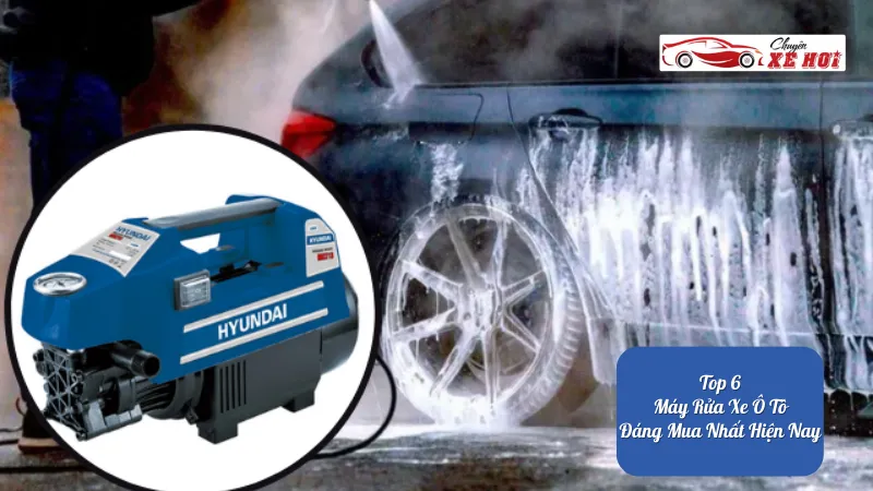 Hyundai HRC906 - Máy rửa xe ô tô chuyên nghiệp